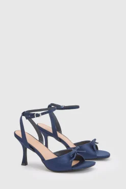 Coast Sandales À Talons Hauts Emma Avec Nœud En Satin< Chaussures À Talons|Sandales