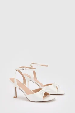 Coast Sandales À Talons Hauts Emma En Satin Avec Nœud Pour Mariée< Chaussures À Talons|Sandales