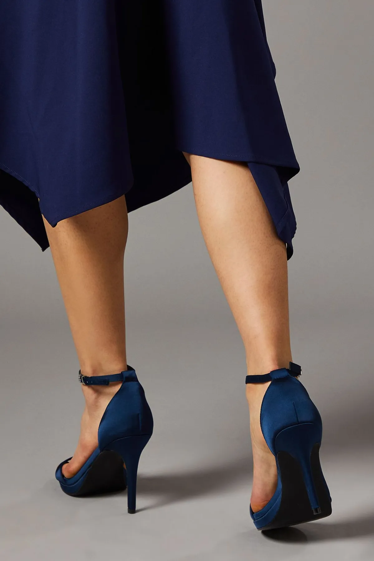 Coast Sandales à Talons Hauts Talia Satin avec Plateforme< Chaussures À Talons|Sandales