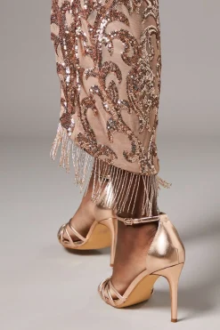 Sandales à Talons Hauts Tilda en synthétiquecuir avec Devant Tressé - Coupe Large