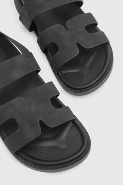 Oasis Sandales Tay À Bride Arrière En Nubuck Synthétique Avec Semelle Anatomique< Sandales