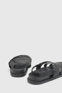 Oasis Sandales Tay À Bride Arrière En Nubuck Synthétique Avec Semelle Anatomique< Sandales