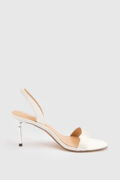 KarenMillen Sandale À Talon En Satin< Chaussures À Talons|Satin Et Dentelle