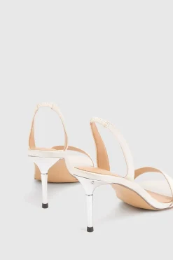 KarenMillen Sandale À Talon En Satin< Chaussures À Talons|Satin Et Dentelle