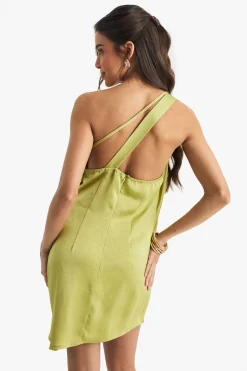 boohoo Satin Cowl Mini Dress<Femme Satin Et Dentelle|Robes