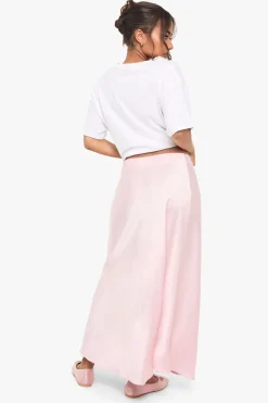 boohoo Satin Midaxi Jupe<Femme Jupes|Jupes