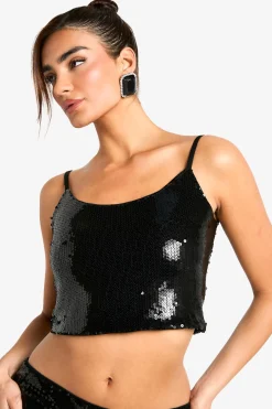 Sequin Cami Top