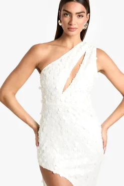 boohoo Sequin découpé, jupe longue à fente latérale<Femme Robes Bal De Promo|Robes