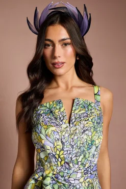 Coast Serre-tête Bibi Lisa Tan Avec Détails De Pétales< Chapeaux