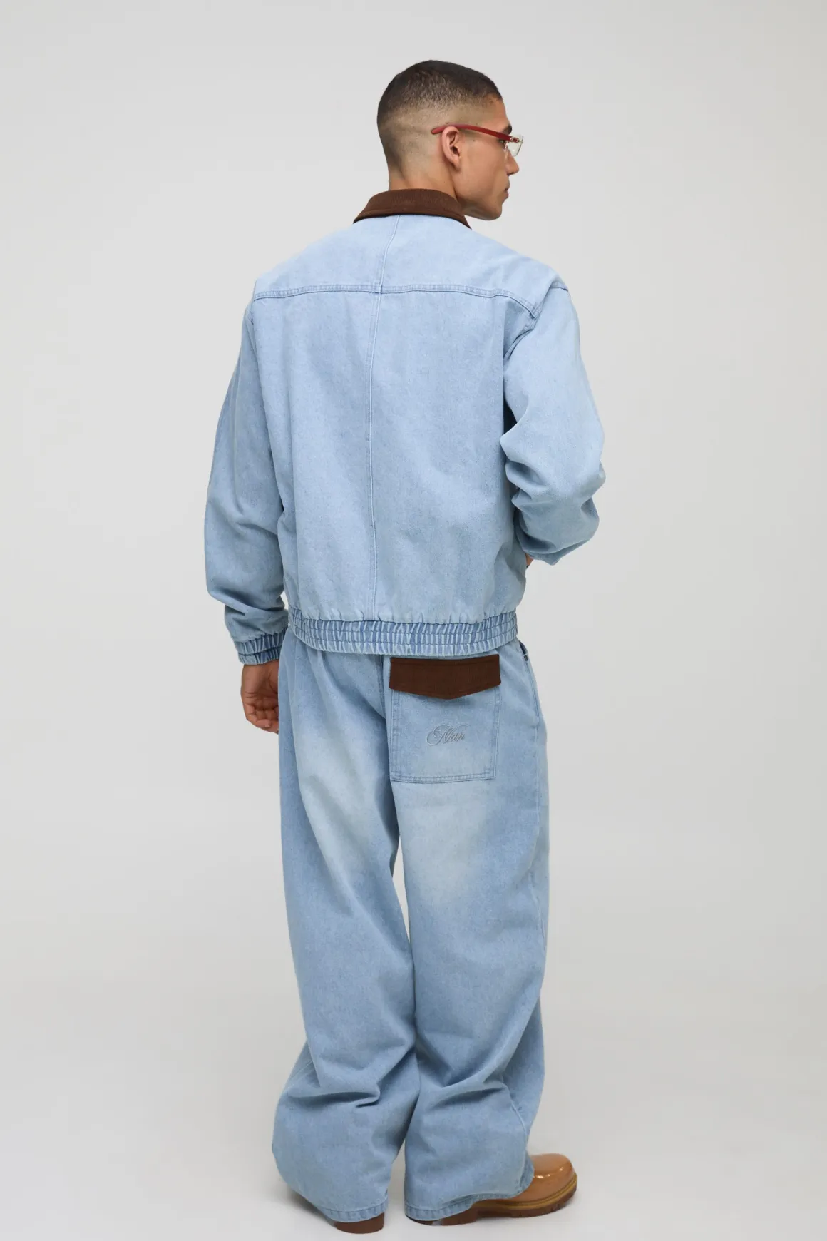 Sfera Oversized Heavyweight Denim Worker Jacket