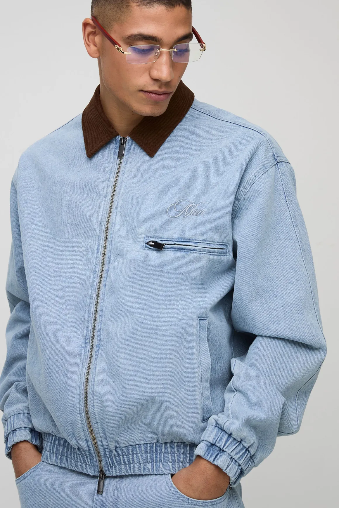 Sfera Oversized Heavyweight Denim Worker Jacket