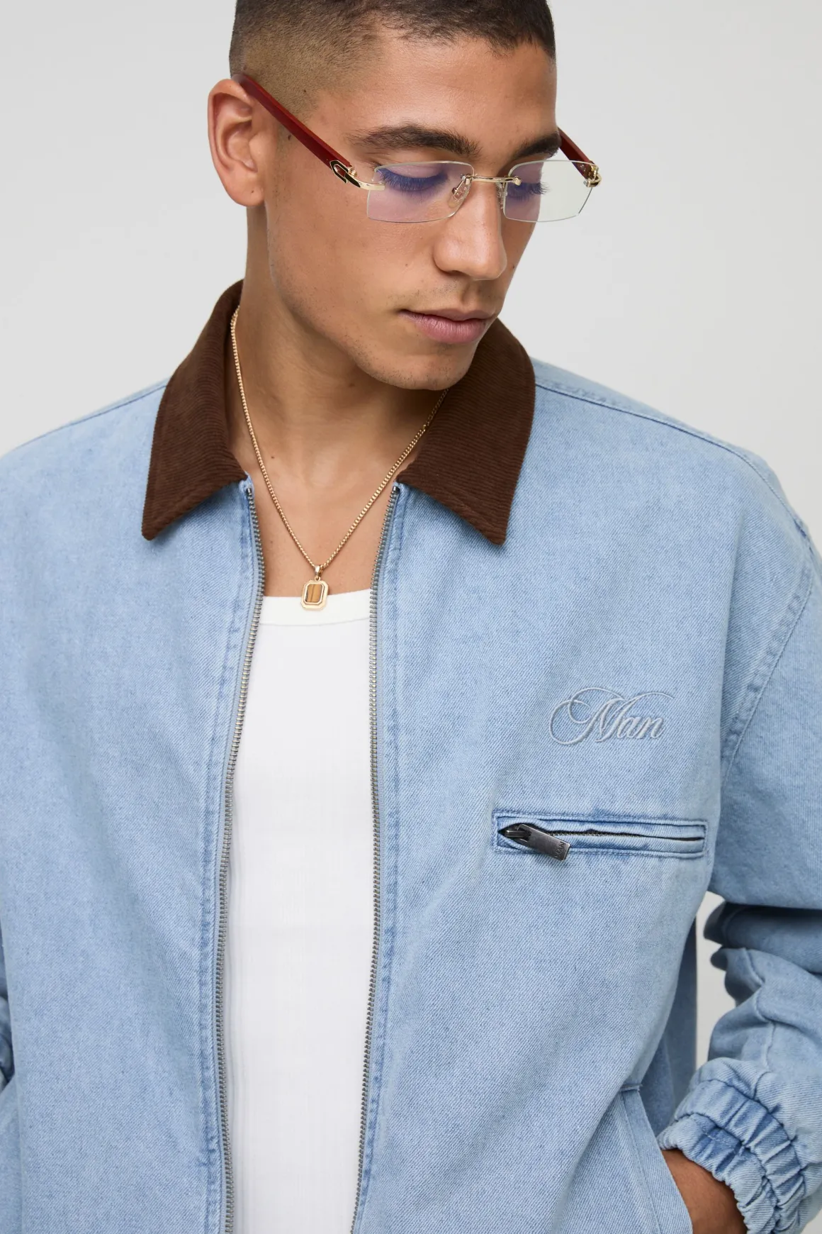 Sfera Oversized Heavyweight Denim Worker Jacket