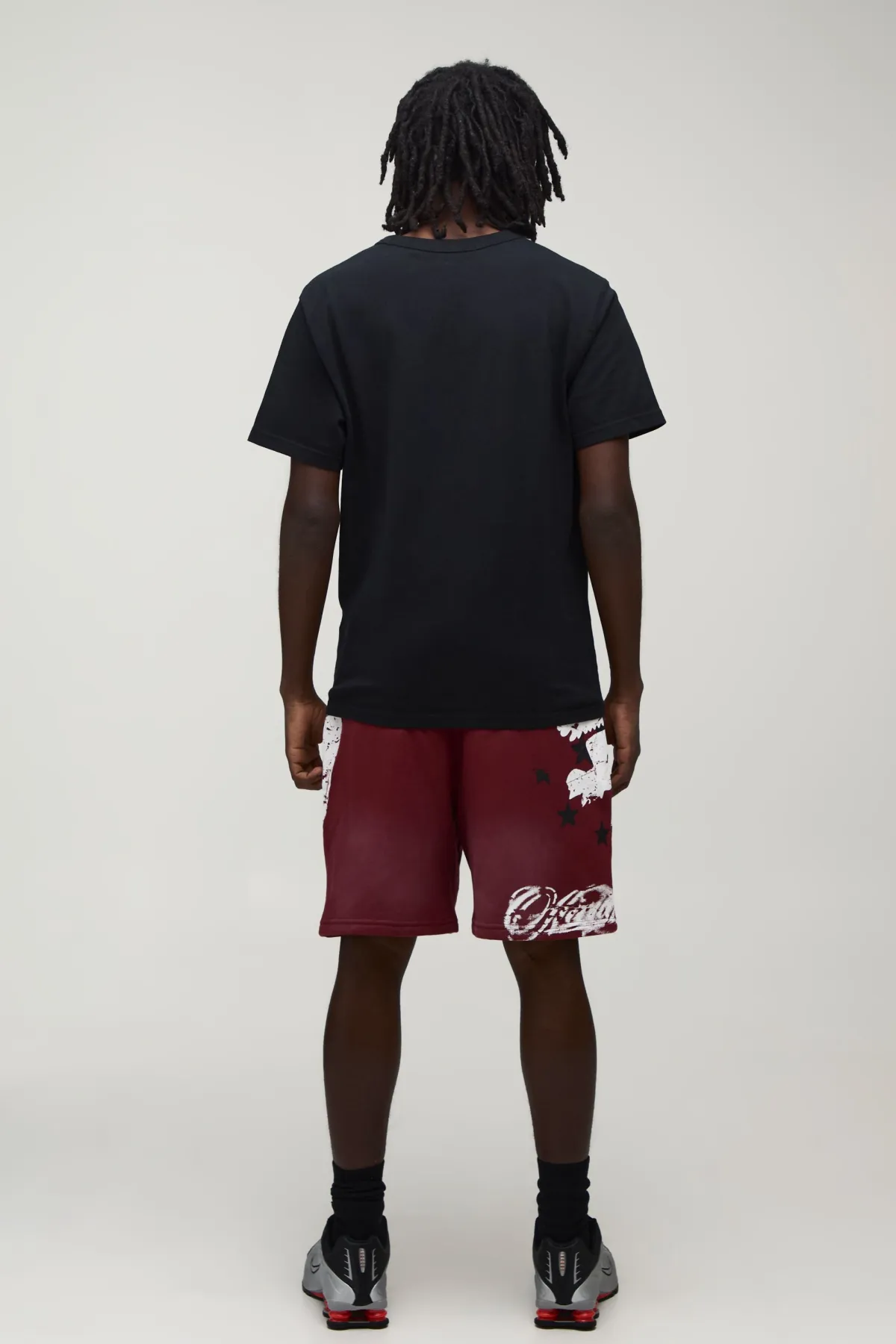 boohooMAN Short Ample Délavé Et Usé<Homme Shorts