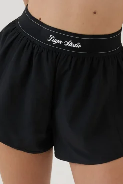 DSGN Studio Short Ample En Tissu Tissé À Taille Élastiquée<Femme Dsgn Studio|Shorts