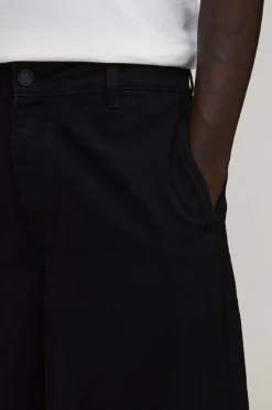 boohooMAN Short Ample Plissé À Jambes Ballon<Homme Jorts|Denim