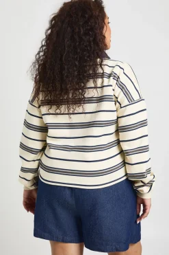 boohoo Short Ample Évasé En Chambray Grande Taille<Femme Shorts