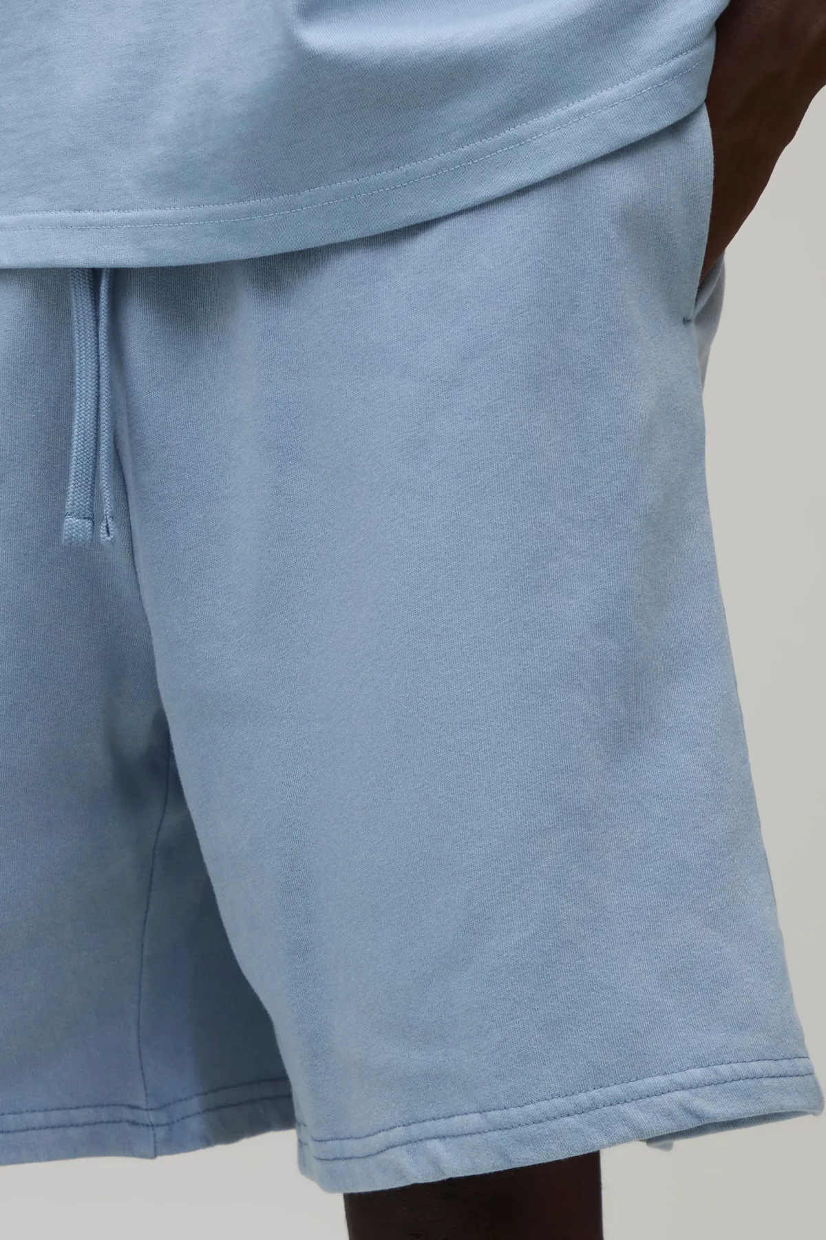 boohooMAN Short Baggy Délavé Essentiel<Homme Shorts|Essentiels