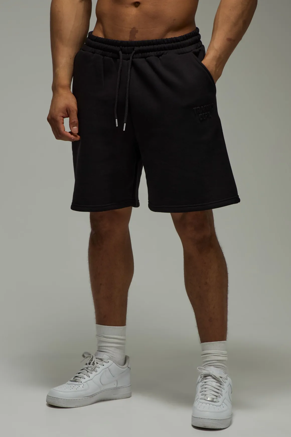 Short Baggy 7 Pouces Avec Logo Training Dept En Relief