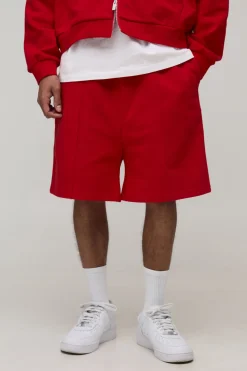 boohooMAN Short Baggy Taille Basse 500GSM Poids Lourd<Homme Shorts|Survêtements
