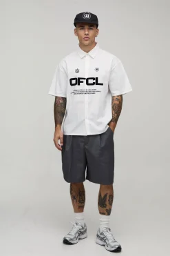 boohooMAN Short Bermuda Coupe Ajustée<Homme Shorts