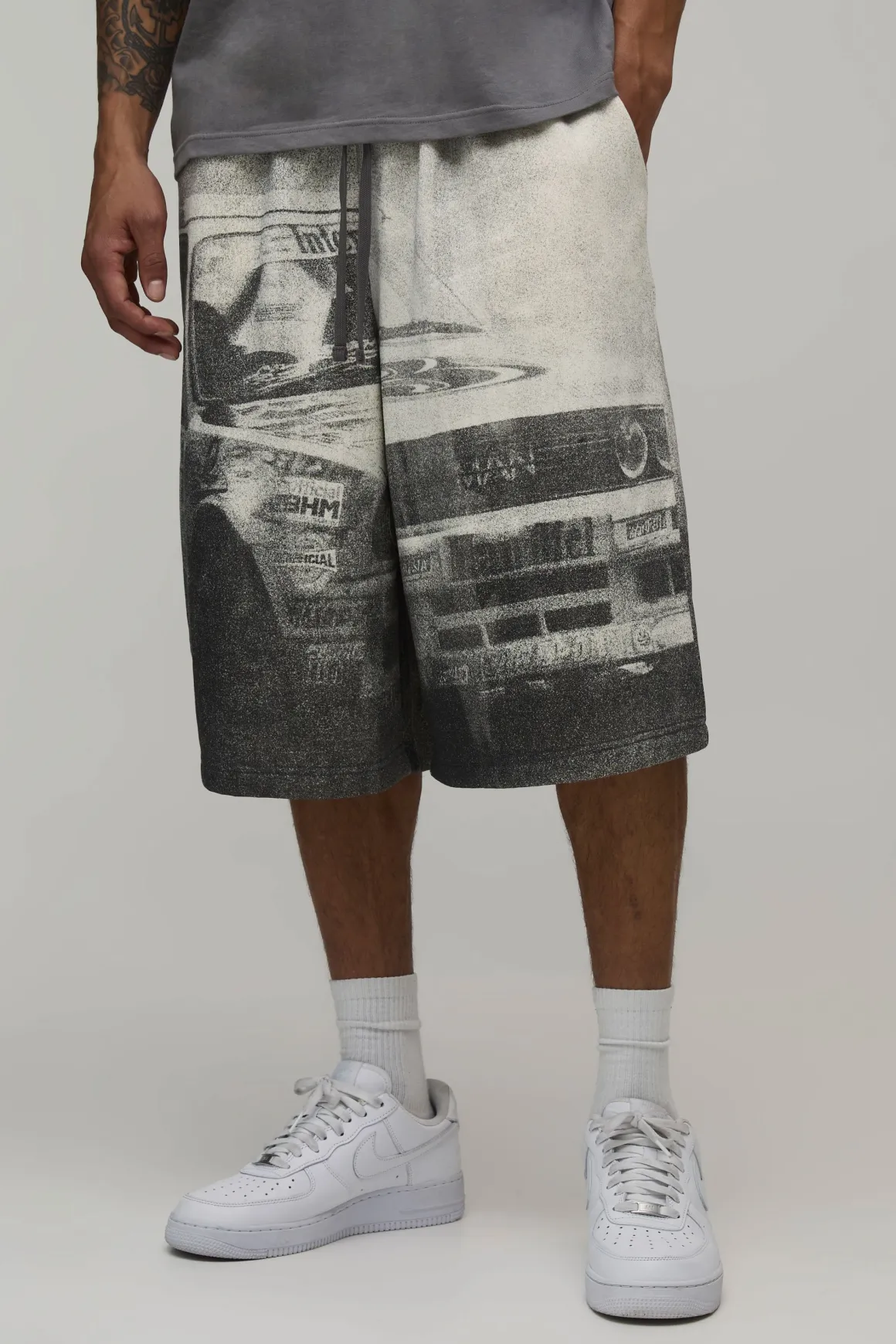 Short Bermuda En Jersey Style Moto