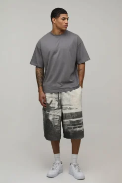 Short Bermuda En Jersey Style Moto