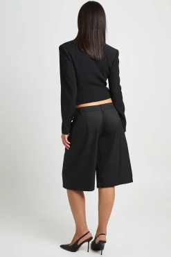 boohoo Short Bermuda À Plis<Femme Shorts