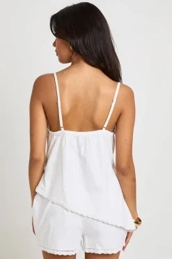 Short À Bordure Brodée