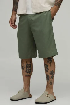 boohooMAN Short Cargo Ample Coupe Baggy Taille Bicolore<Homme Shorts