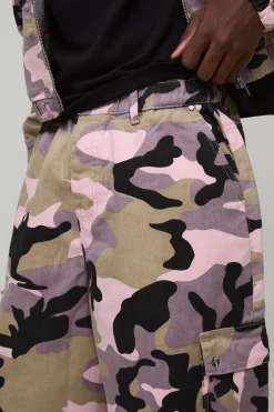 Short Cargo Camouflage Coupe Parachute