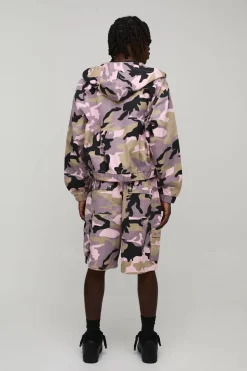 Short Cargo Camouflage Coupe Parachute