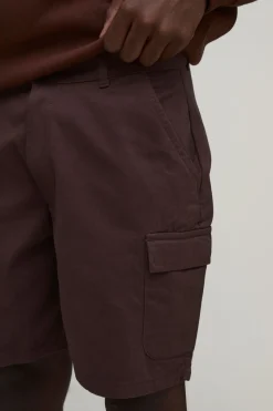 Short Cargo Court Avec Poches