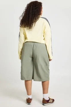 Short Cargo En Nylon Grande Taille