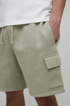 Short Cargo Jersey Coupe Décontractée Basique
