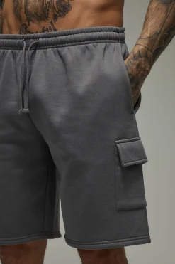 Short Cargo Jersey Coupe Décontractée Basique Tall