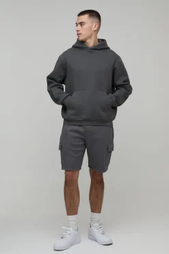 Short Cargo Jersey Coupe Slim Basique
