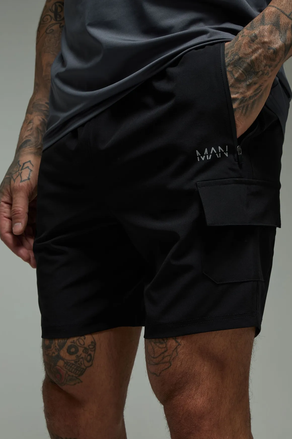 Short cargo tissé stretch actif Tall Man 7 pouces