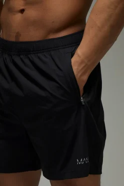 boohooMAN Short Chiné Active Homme 5 Pouces<Femme Tout Afficher|Shorts