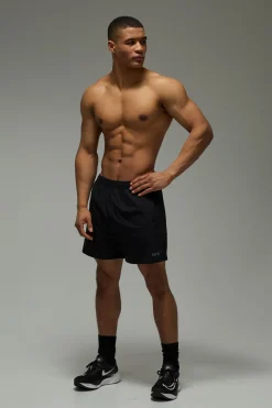 boohooMAN Short Chiné Active Homme 5 Pouces<Femme Tout Afficher|Shorts