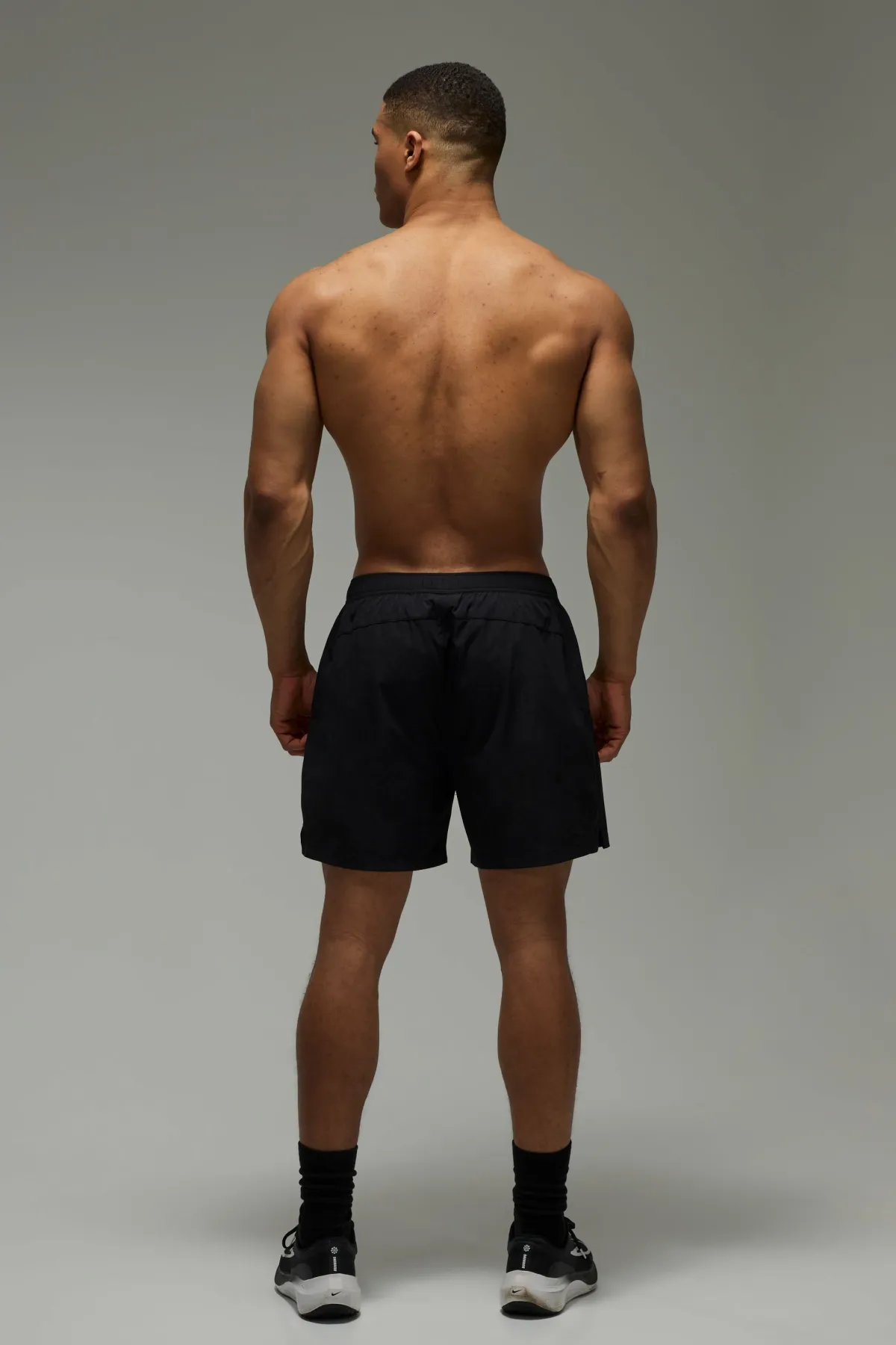 boohooMAN Short Chiné Active Homme 5 Pouces<Femme Tout Afficher|Shorts