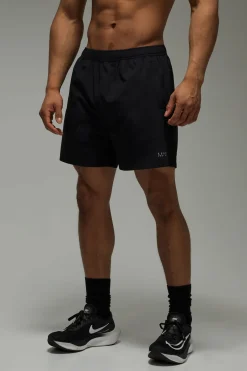 boohooMAN Short Chiné Active Homme 5 Pouces<Femme Tout Afficher|Shorts