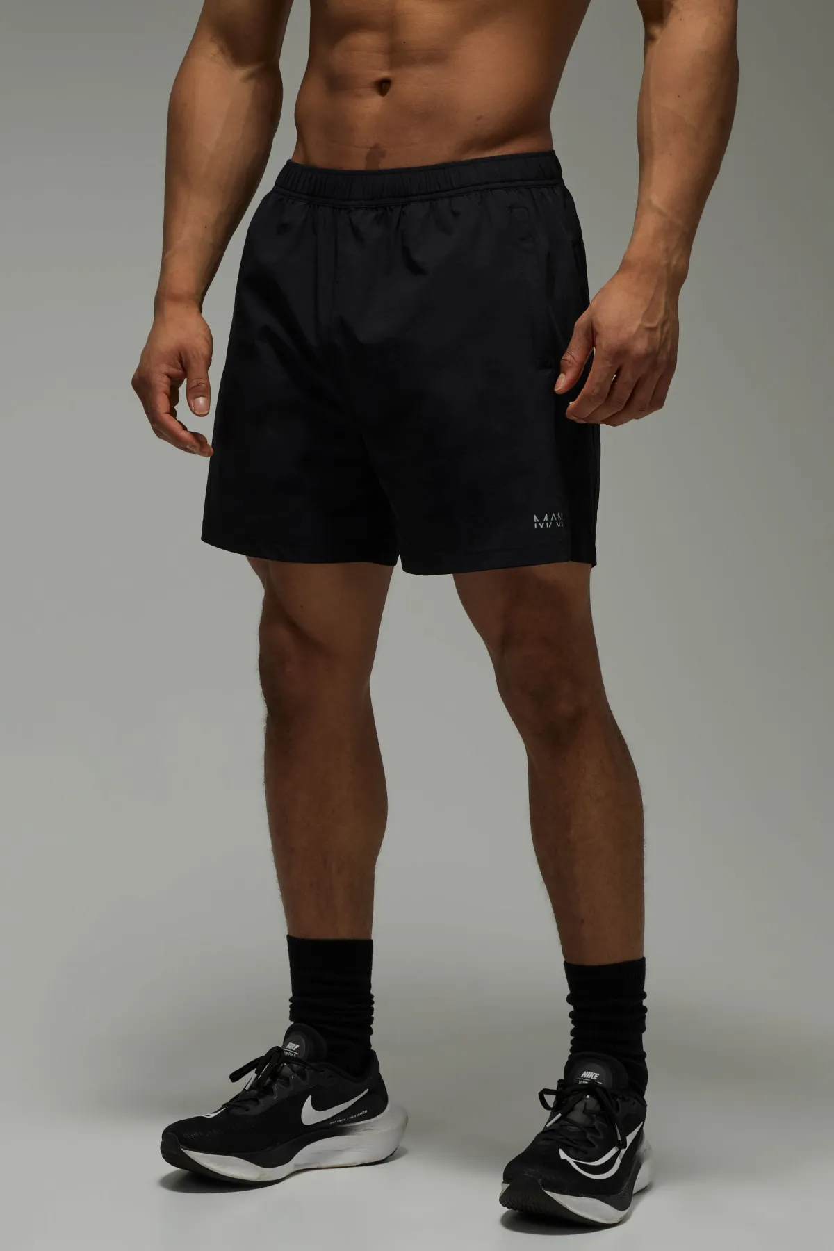 boohooMAN Short Chiné Active Homme 5 Pouces<Femme Tout Afficher|Shorts