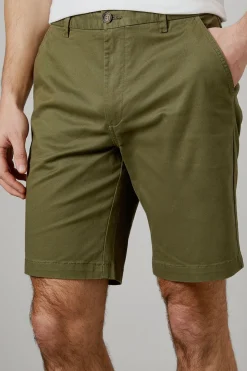 Short Chino Classique Kaki