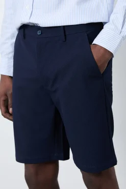 Burton Short Chino Seersucker Indigo<Homme Shorts