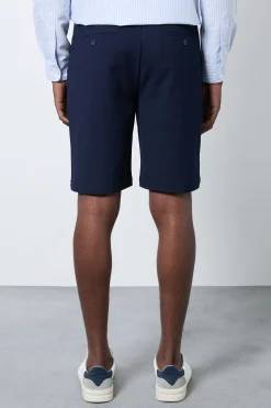 Burton Short Chino Seersucker Indigo<Homme Shorts