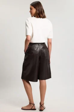 KarenMillen Short City En Cuir<Femme Shorts|Ensembles