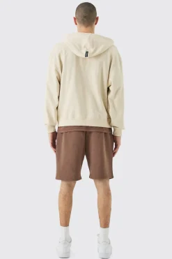 boohooMAN Short à coupe décontractée Official Puff Print<Homme Shorts