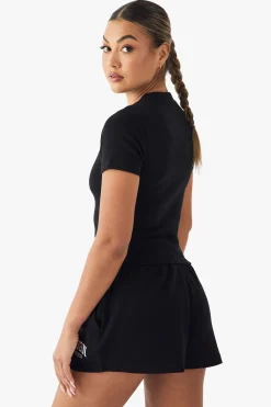 DSGN Studio Short Côtelé Brodé<Femme Survêtements|Survêtements