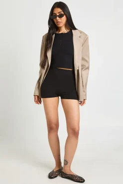 Short Cycliste Basique Longueur Courte Tall
