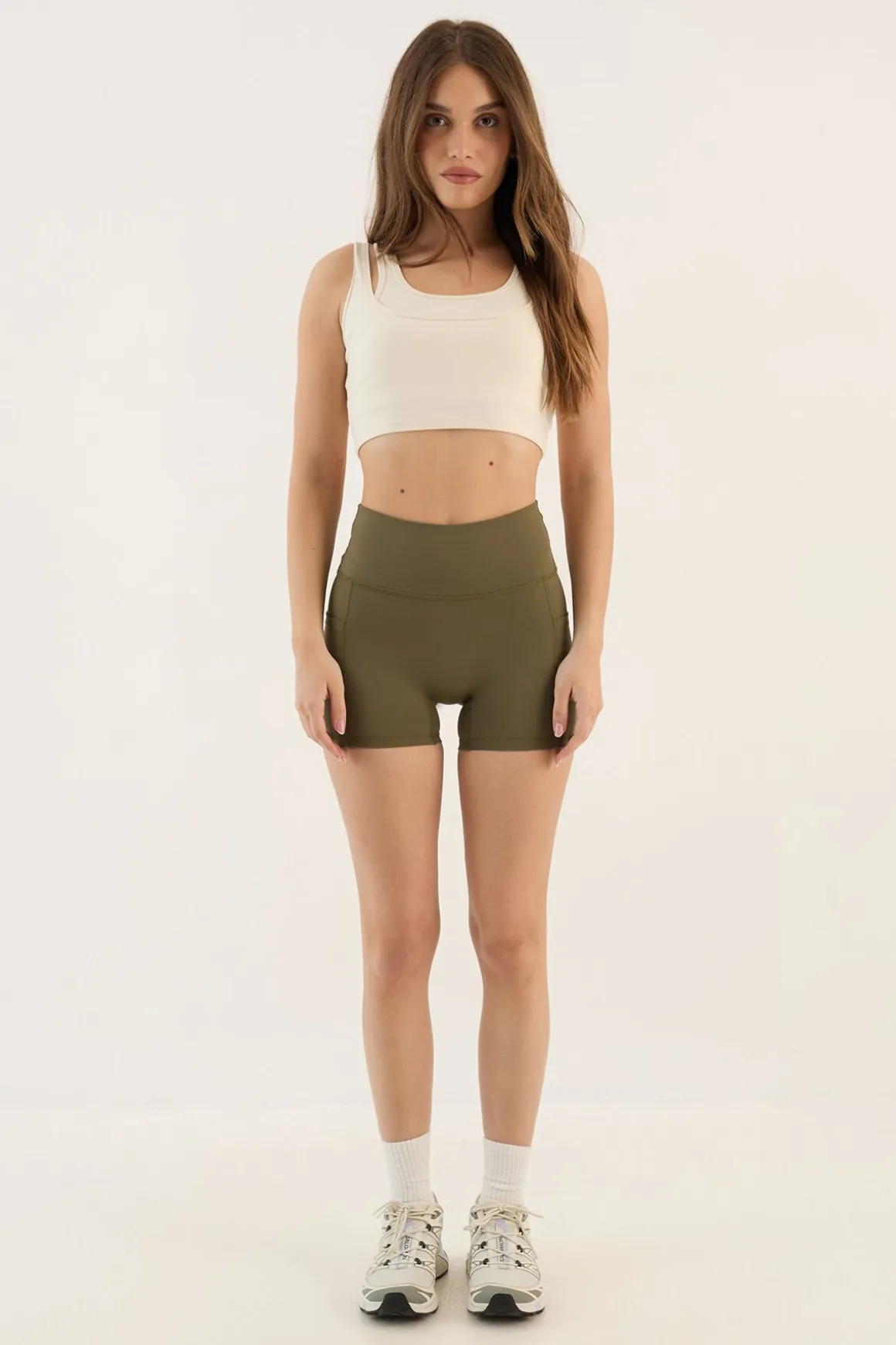 Short Cycliste Sculptant Avec Poche Dsgn Studio